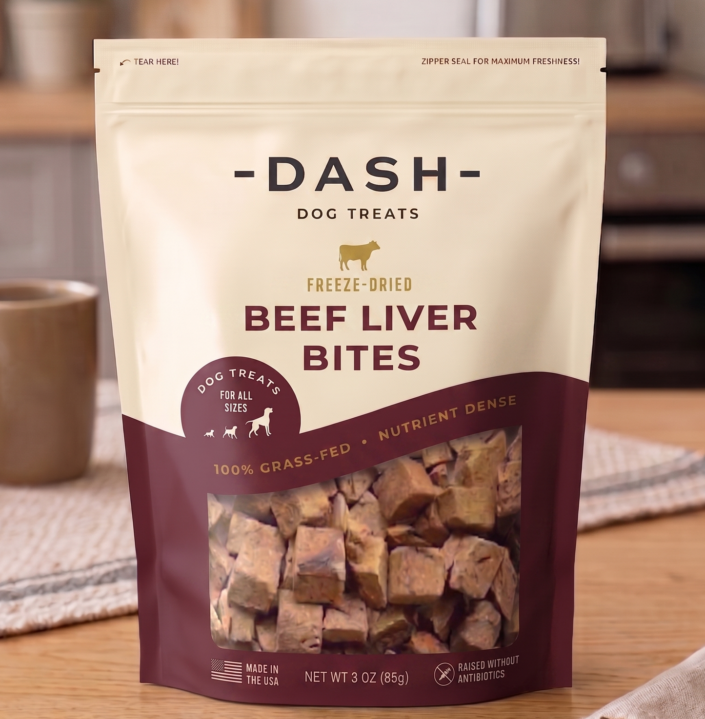 🎁 Single Ingredient Freeze-Dried Beef Liver Bites (100% off)