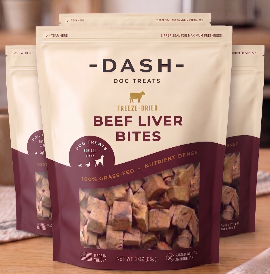 Single Ingredient Freeze-Dried Beef Liver Bites